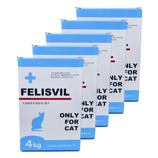 FELISVIL 経口薬4kg用 40mg×10錠【5箱】